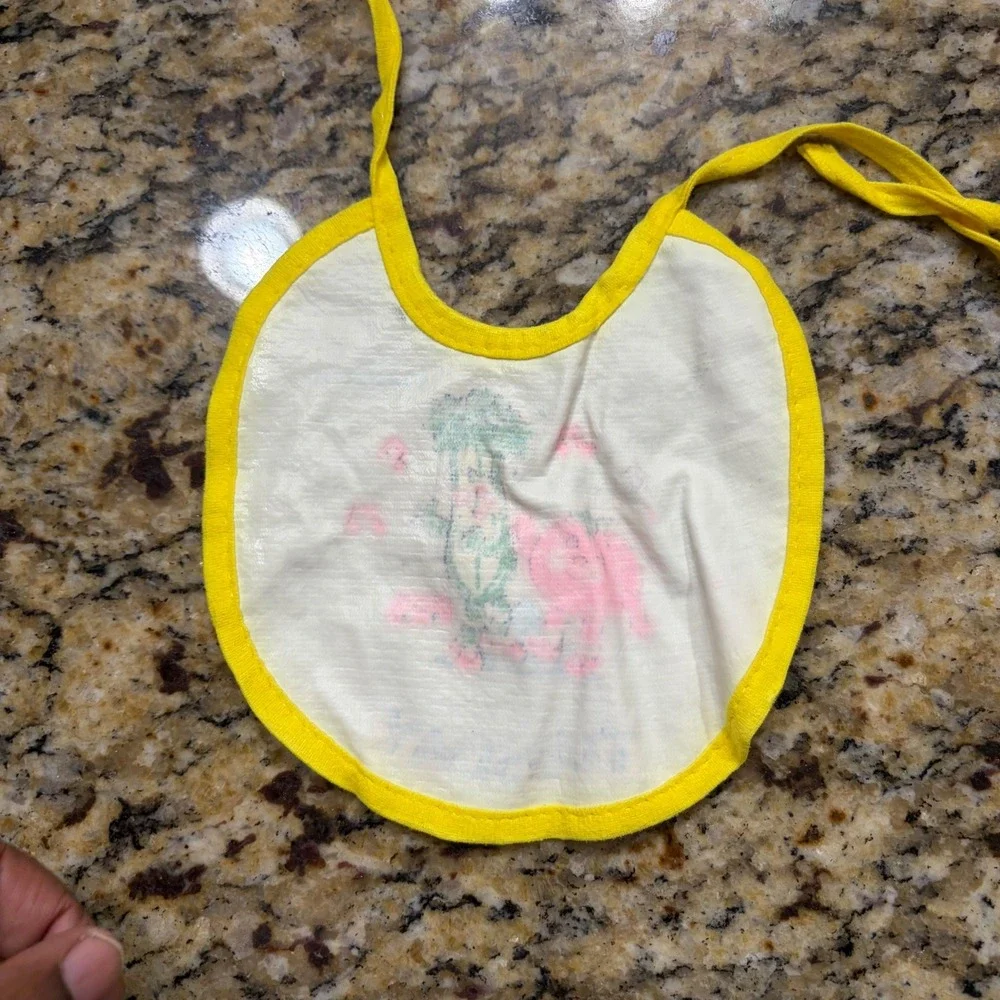 Vintage Playskool Baby Bibs Set of 3 Tuesday Wednesday Thursday Days of the Week